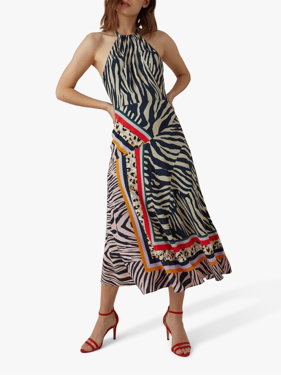 Dresses & Skirts - Karen Millen Zebra Midi Dress